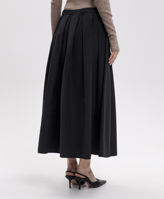 Max Mara Weekend Чорна спідниця міді IEFEBO WKIEFEBO зображення 4