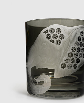 Artel Набор серых хрустальных стаканов African Safari Elephant G212THE1SM