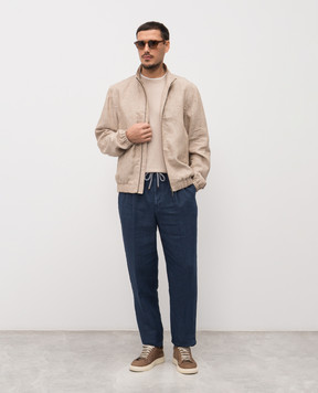 Peserico Бежева футболка R59486F149173N