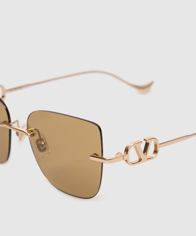 Valentino очки с эмблемой VG0033S изображение 4