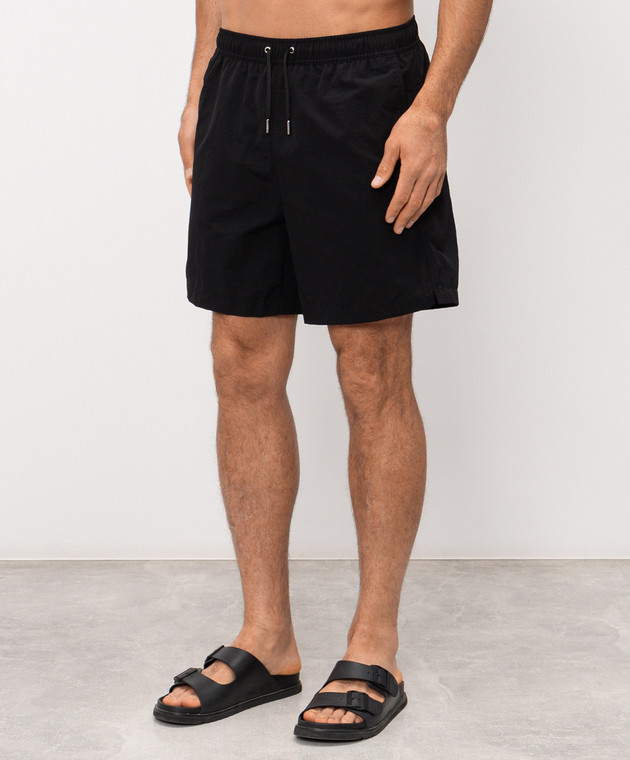 CDLP Черные удлиненные шорты для плавания MSW001032401 изображение 2