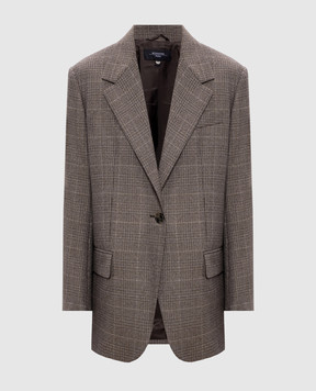 Max Mara Weekend Жакет MAGMA из шерсти в клетку WKDMAGMA