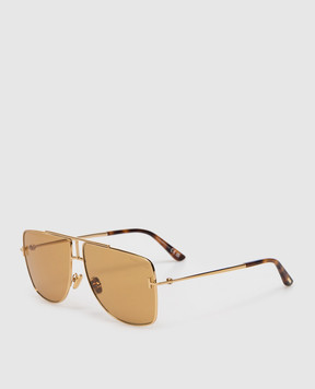 Tom Ford Золотые очки Eliott FT1307