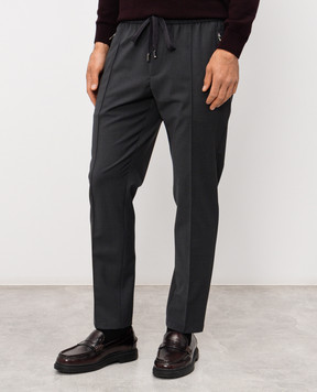 Dolce&Gabbana Сірі штани з вовною GYACETGK306