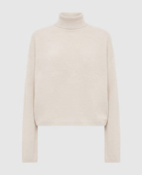 Woolrich Бежевый свитер с шерстью с вышивкой логотипа CFWWKN2042FRUF0574