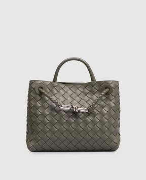 Bottega Veneta Зелена шкіряна сумка Andiamo 766014VCPP1