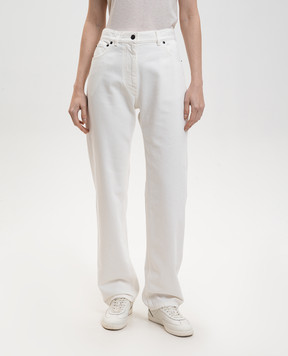 The Row Білі джинси Burty 7776W4247