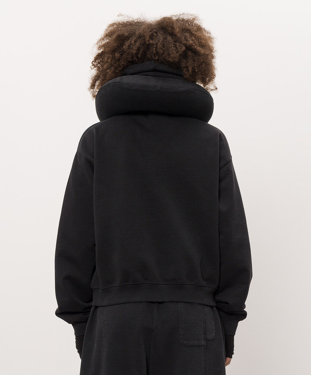 Vetements Чорна спортивна куртка з подушкою MH27ZU156B зображення 4
