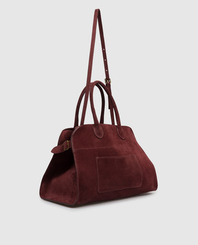 Babe Pay Pls Бордова замшева сумка-тоут 6243