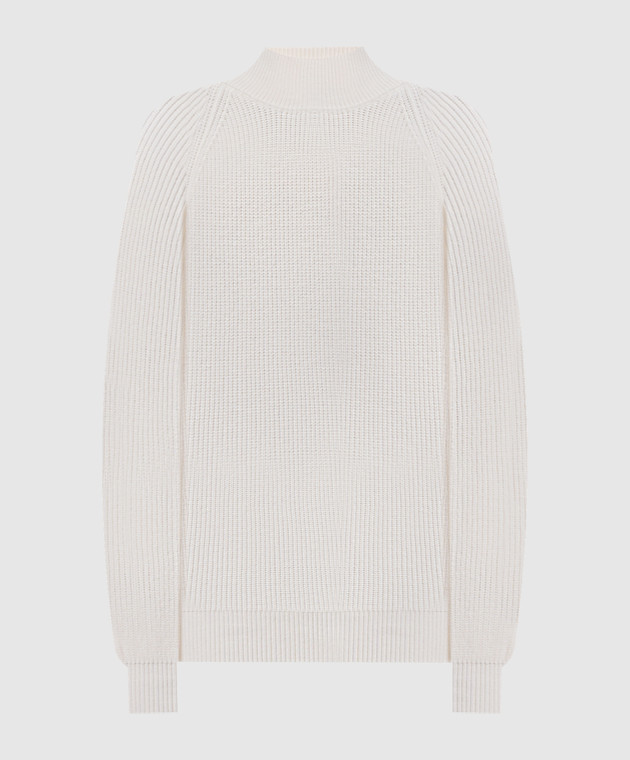 Twinset Свитер с шерстью цвета айвори 262AP3043