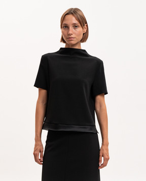Jil Sander Черная блуза из шерсти J02NC0314J40356