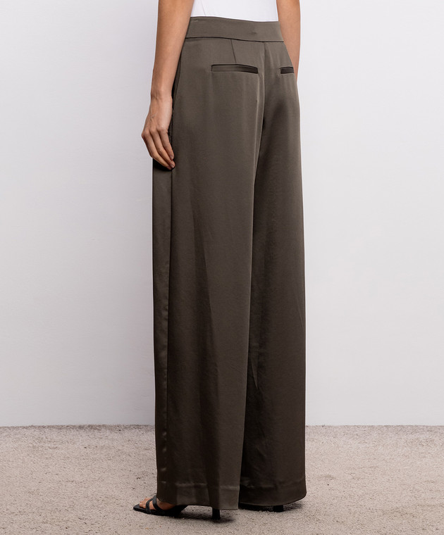 Simkhai Зеленые штаны Kyra Wide Leg 4264031Q изображение 4