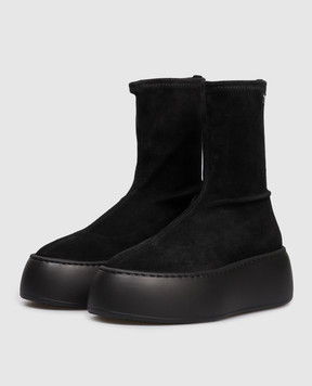 Giuseppe Zanotti Чорні замшеві черевики Alma RW50003