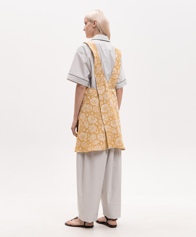 Le Jacquard Fraincais Жовтий фартух Alegria з бавовни 31476 зображення 3