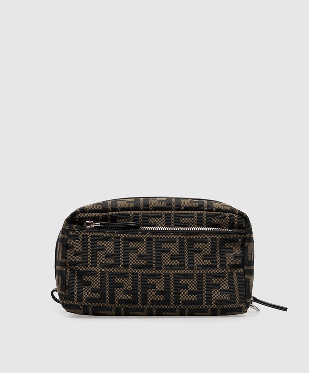 Fendi Коричневий несесер у візерунок 8N0216B16F зображення 2