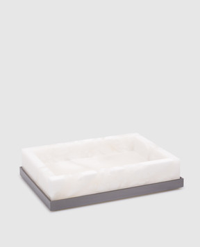 Treesseci Білий тримач для мила Baster Square BQ01ABCF