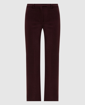 Max Mara Бордовые штаны UMANITA