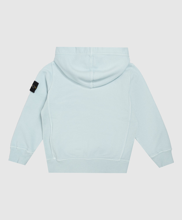 Stone Island Детская голубая спортивная куртка L2S166100006S0A2024 изображение 2