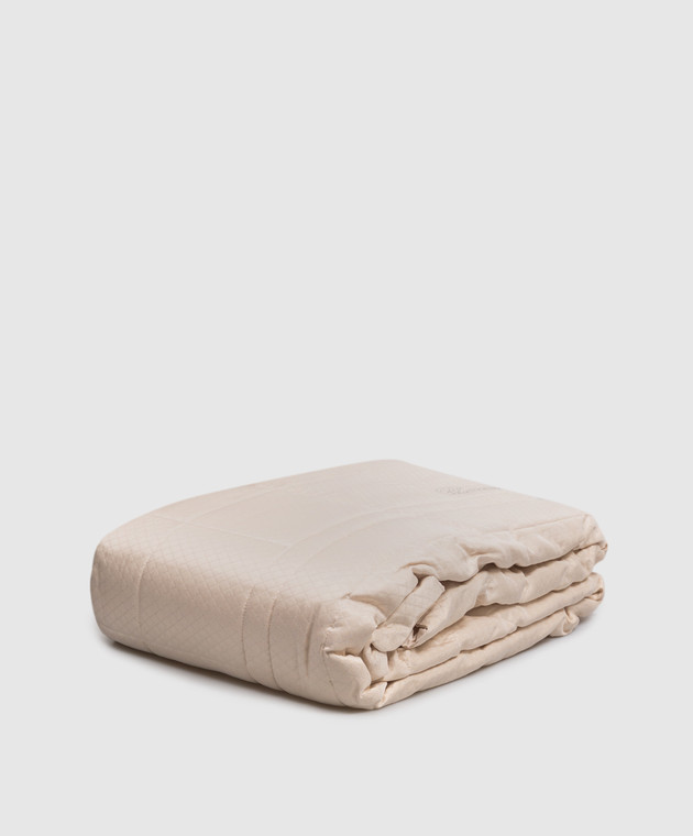 Blumarine Home Бежеве покривало Primizia 270х270 з кристалами W0000250007 зображення 2