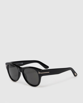 Tom Ford Чорні сонцезахисні окуляри Burton FT1305