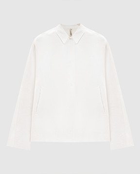 BOBOUTIC Белая куртка с леном 5058