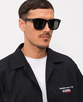 Linda Farrow Чорні сонцезахисні окуляри Edson LFL1385C6SUN