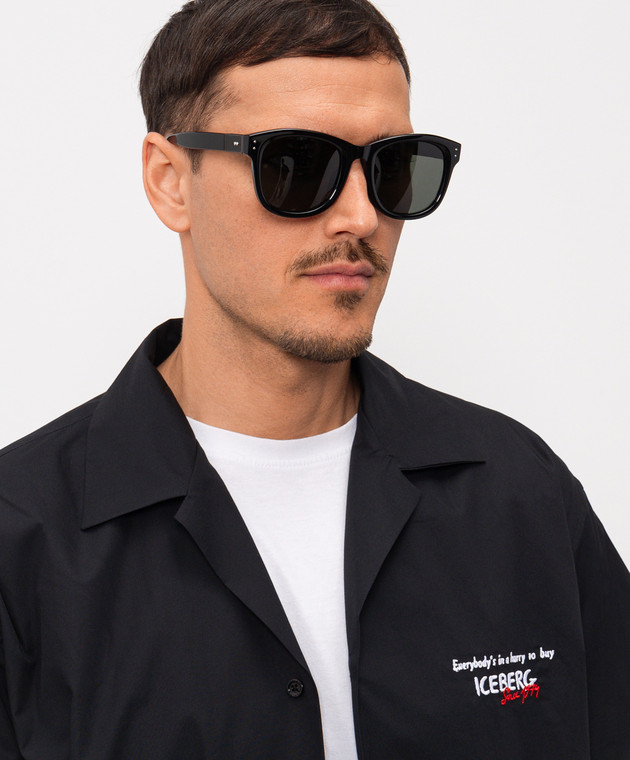 Linda Farrow Черные очки Edson LFL1385C6SUN изображение 2