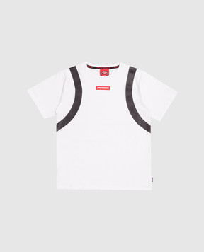 Sprayground Дитяча біла футболка Wonderful Mind Bear Backpack SPY1401