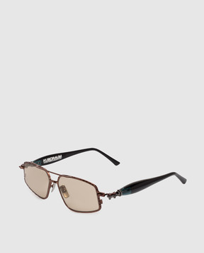 Kuboraum Коричневі сонцезахисні окуляри J73 KRSJ73BZ0000004M