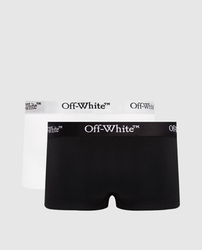 Off-White Набір трусів-бріфів з логотипом OMUH00AC99JER001