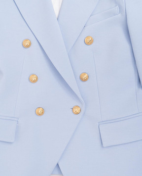 Balmain Детский голубой жакет BY2A64J0371