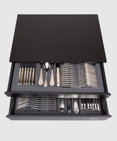 Набор столовых приборов Excelsior в деревянном кейсе