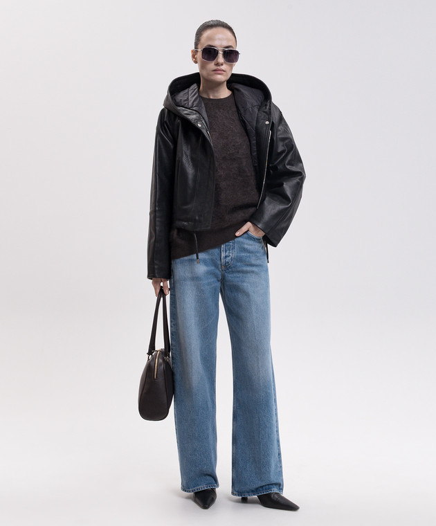 Max Mara Темно-коричневий светр CHICCA з кашеміру SMMCHICCA зображення 2
