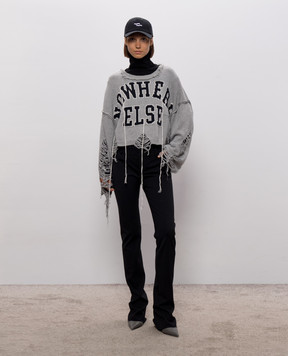 SSHEENA Черные брюки Plain с шерстью 26FWPLAINTF26004