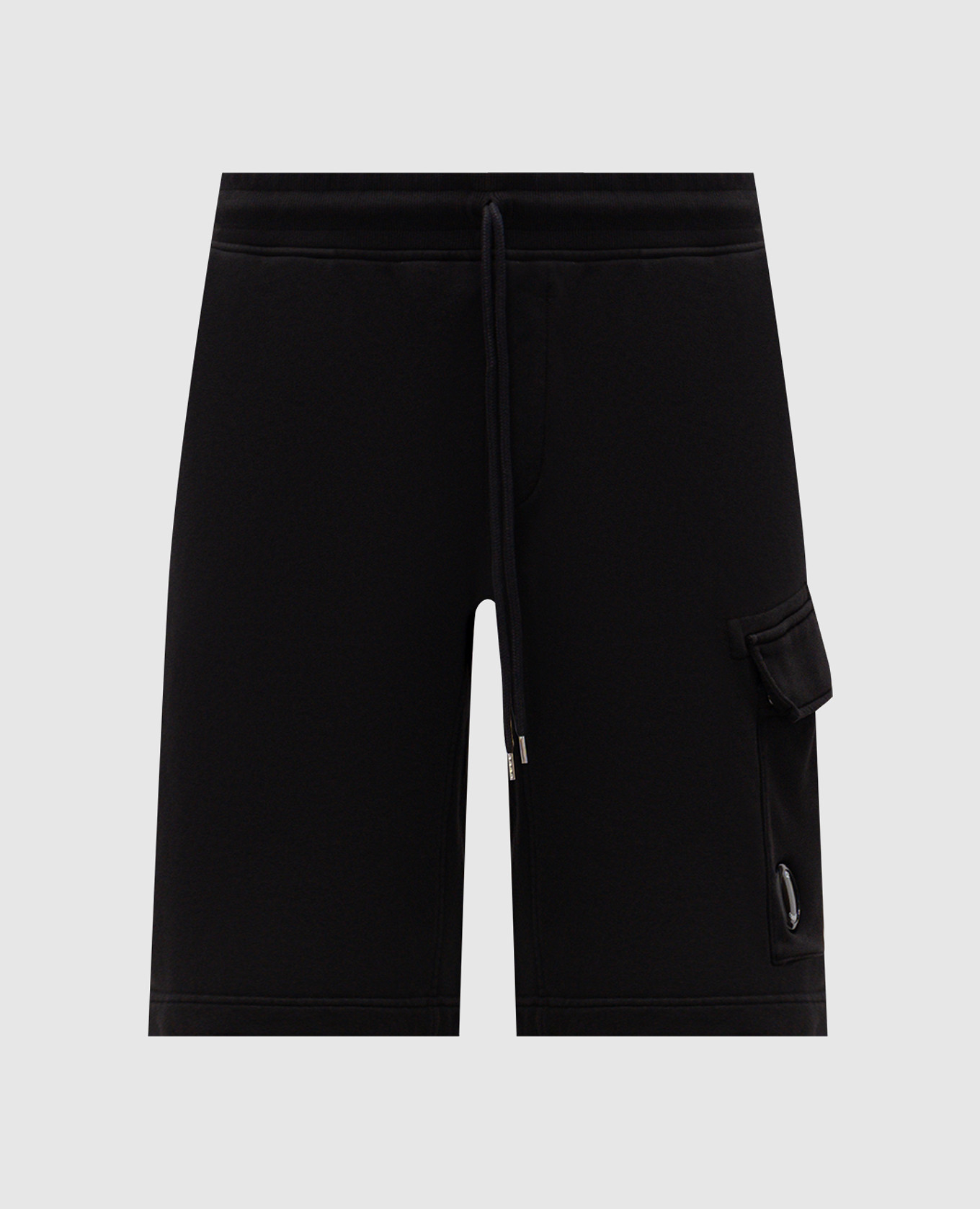 

Черные шорты с логотипом, Черный, Шорты