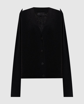 Dondup Черный кардиган из шерсти DT455M00988D002