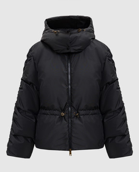 Moncler Черная пуховая куртка Louviere K20931A00220597VT