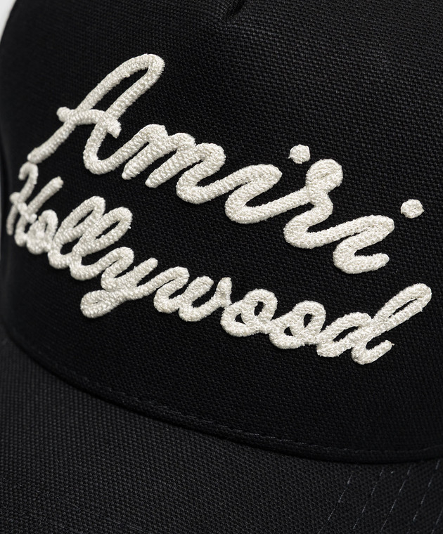 AMIRI Чорна кепка Amiri Hollywood AM426HE010 зображення 4
