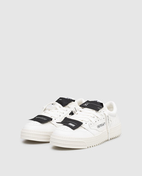 Off-White Белые кожаные кроссовки 3.0 Off Court OMIA29KC99LEA001