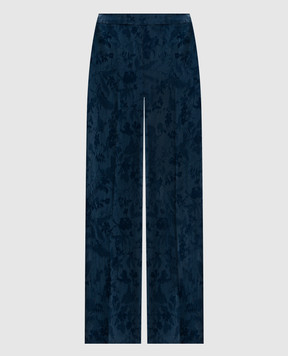 Momoni Сині штани Marajo у візерунок MOPA021MO13
