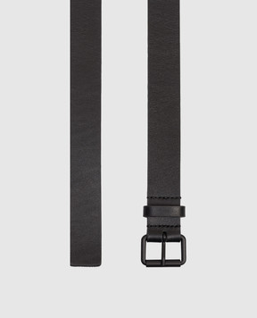 Sofie D`Hoore Черный кожаный ремень VARNIA VARNIA25LNA