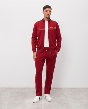 Stefano Ricci Футболка кольору айворі з візерунком монограми логотипа K616448G10F26115