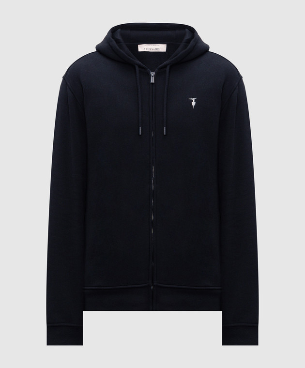 Trussardi Синяя утепленная спортивная куртка G8508000256NMF518F09