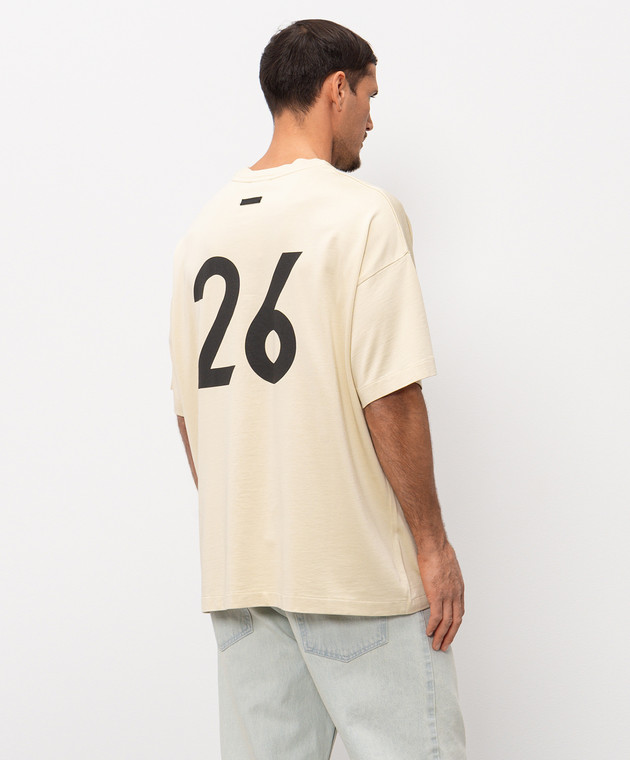 Fear of God Жовта футболка 26 FG9M109927CRY зображення 4