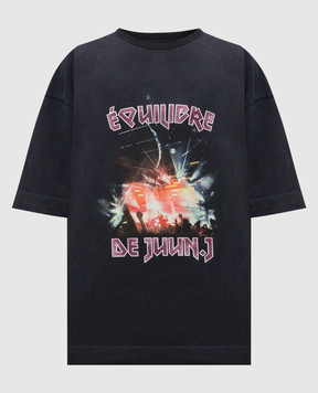 Juun.j Синя футболка EQUILIBRE ROCK JC5742P26R