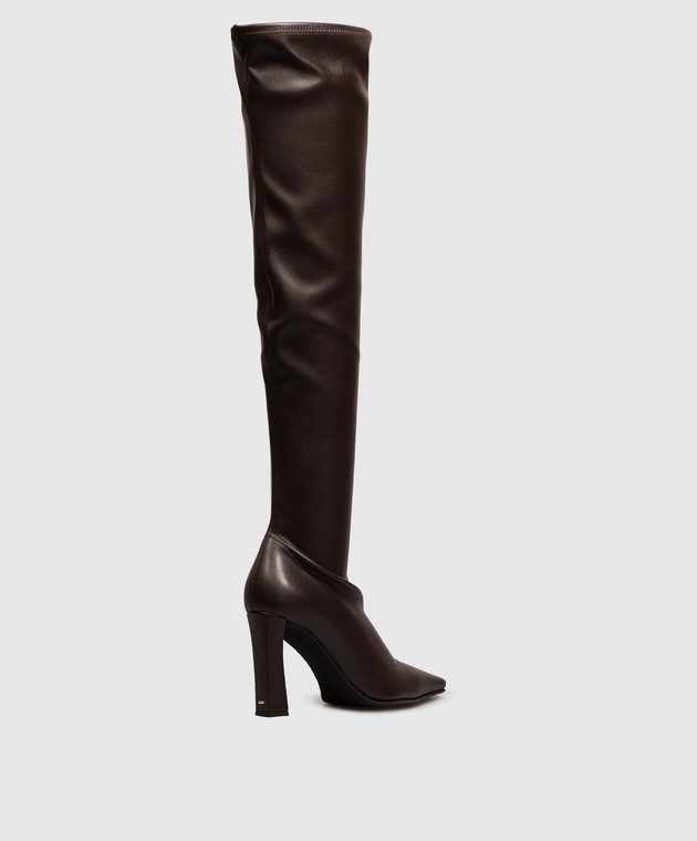 Giuseppe Zanotti Коричневые ботфорты Janiee I580003 изображение 3
