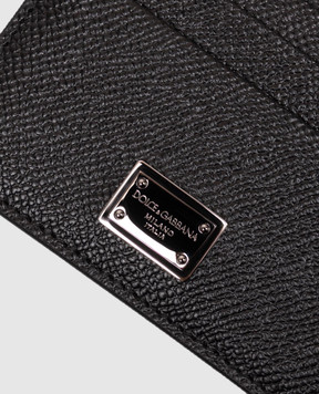 Dolce&Gabbana Черный кожаный картхолдер Dauphine BP0330AG219