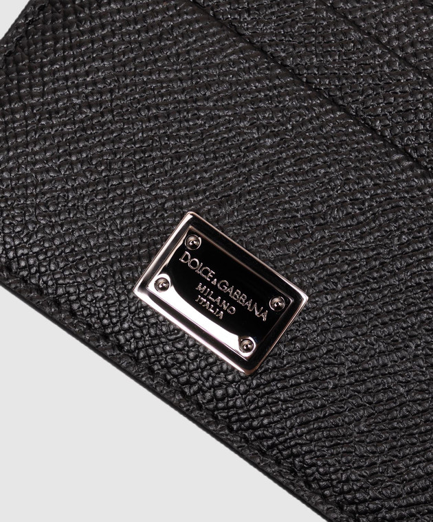 Dolce&Gabbana Черный кожаный картхолдер Dauphine BP0330AG219 изображение 3