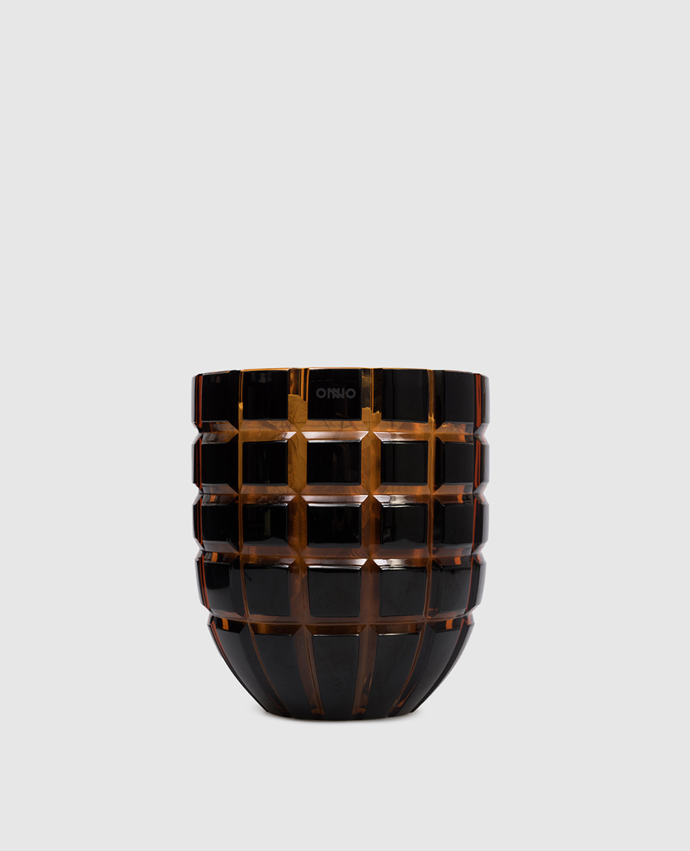 Свеча Forever S с ароматом Gold в стеклянном подсвечнике