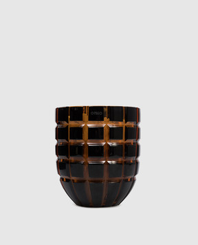 Onno Свічка Forever S з ароматом Gold в скляному свічнику ON901GD